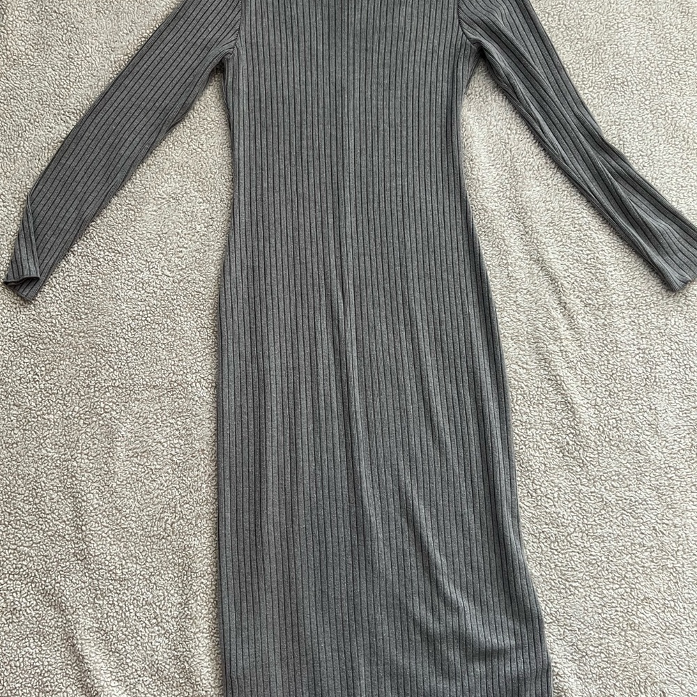 Zara Body-con Ribbed Midi - Picture 9 of 12